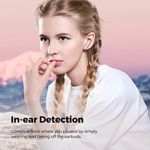 Image of SoundPEATS True Wireless Earbuds, Air3 Deluxe HS Bluetooth 5.3 Headphones with 14.2mm Driver, 4 Mic Hi-Res Audio Wireless Ear Buds, IPX4 Waterproof Stereo in-Ear Earphones, 20 Hrs, App Customized EQ