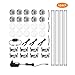 Produktbild Lampop LED Unterbauleuchte,16W Schrankbeleuchtung,Dimmbar Schrankleuchte,4PC SchrankLicht,LED Lichtleiste inkl. und Montage-Zubehör [Energieklasse A]
