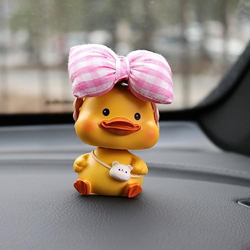 Dekoracja wewn?trznej deski rozdzielczej samochodu kaczki, kaczka kiwaj?ca g?ow? ornament desk? rozdzielcz?, przeno? deska rozdzielcza samochodu potrz?sanie g?ow? ozdoby zabawkowe Holdes