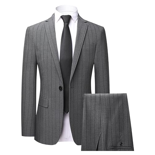 Costume rayé homme pour mariage et grand bal élégant