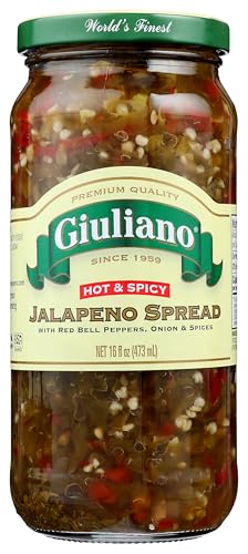 Giuliano Hot & Spicy Jalapeno Spread - 16 fl oz