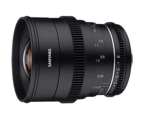 Ficha técnica Samyang SA1516 Lentes de Cámara Compatibles con 24mm T1.5 MK2 Canon RF Negro - Fernando Cortés