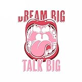 13cm x 9,8 cm para hablar grandes pegatinas de coche finas calcomanía interesante vinilo de estilo de coche