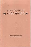 Helen Hunt Jackson's Colorado 0935052208 Book Cover