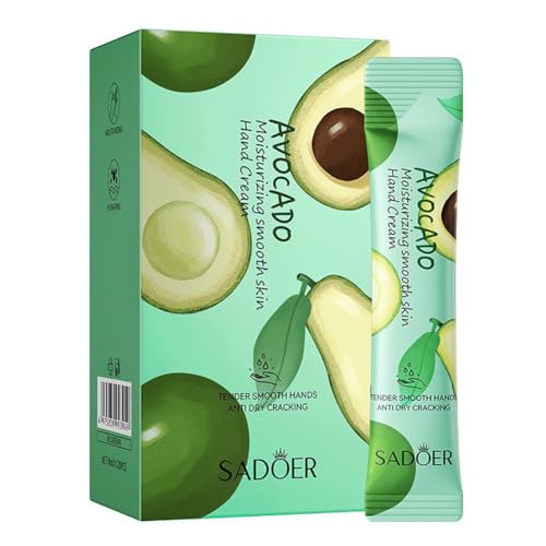 Fruits - Juego de crema de manos con fragancia de frutas de 4 ml x 20 unidades, crema hidratante para manos profundamente hidratante y nutritiva, no grasosa y de rápida absorción
