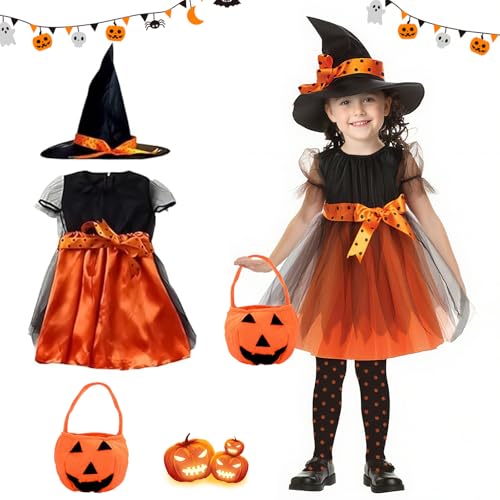 Ayucanpeng Deguisement Sorciere Fille, Costume Sorciere...