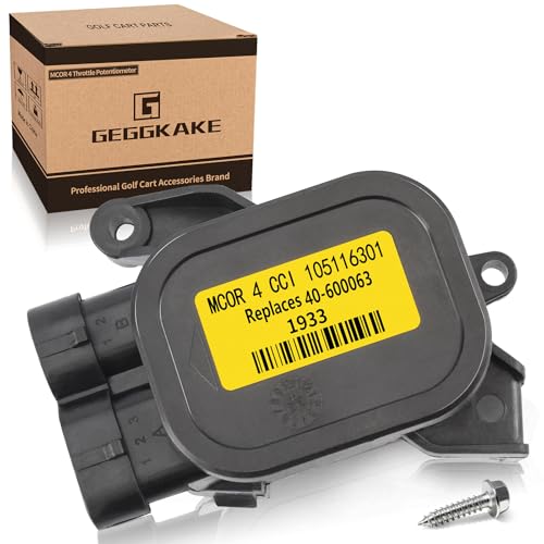 Geggkake MCOR 4 for Club Car Precedent & DS/Carryall 2012-up Throttle Potentiometer Accelerator OEM# 105116301