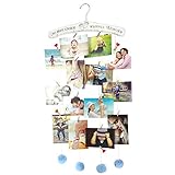 endlosschenken Geschenk zur Geburt Fotogirlande blau Bilderrahmen Collage für Junge Geburtstag Baby