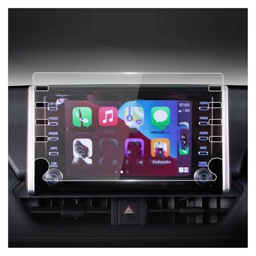 Film d'écran contre les rayures de navigation CHR RAV4 protection en verre trempé 8"