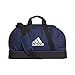 adidas Tiro PRIMEGREEN Bottom Compartment Small Sac de Football, Unisexe, équipement Bleu Marine/Noir/Blanc, NS