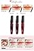 SoltreeBundle 3color Delight Tony Tint 9ml Red & Orange Chacha & Cherry Pink with SoltreeBundle Natural Hemp Paper 50pcs -Korean Beauty Skincare Best