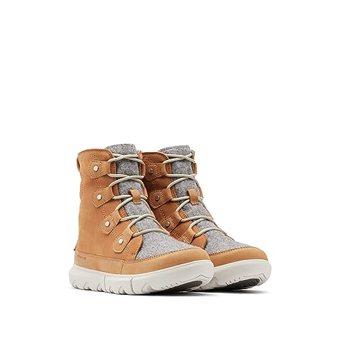 Bottes d'hiver imperméables Sorel Explorer II Joan femme chaussure chaude fausse fourrure neige