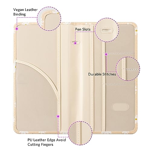 Image of CoBak Car Registration and Insurance Holder | Vehicle Glove Box Organizer, Auto Truck Compartment Document Case with Magnetic Closure for Insurance & Driver License