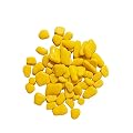200 g Irregular Shapes Glass Mosaic Mosaic Tiles for Crafts, Colorful Stained Glass Pieces for Mosaic Projects - Yellow