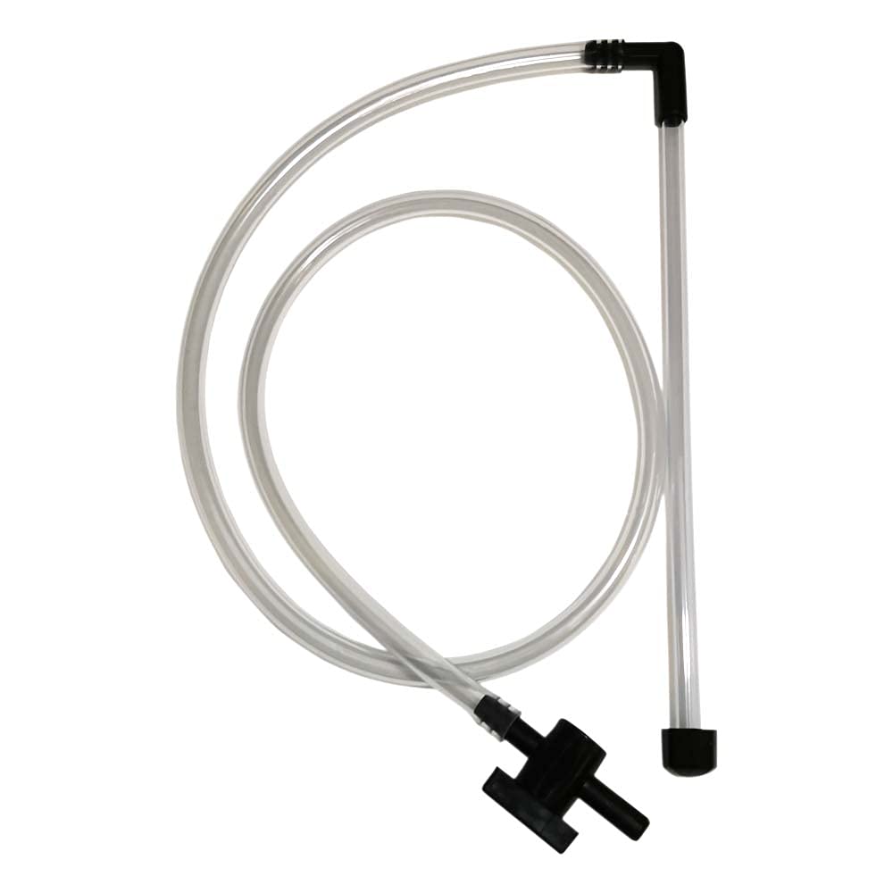 DIAH DO IT AT HOME 33cm Mini Syphon Kit with in-line Flow Control Tap - Manual Racking Cane & Hose for Precision Bottling, Beer Wine Transfer & Small Batch DIY Homebrew (Sediment-Free Tip)