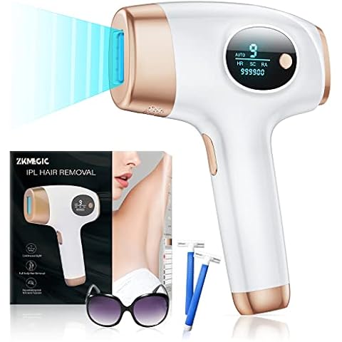 Depiladora Laser IPL 999,900 Flashes con 3 Funcións y 9 Niveles de Energía Cover