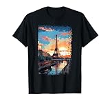 Paris Capital France Eiffel Tower Tees