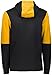 Holloway All-American Team Hoodie, Black/Gold Heather, Large