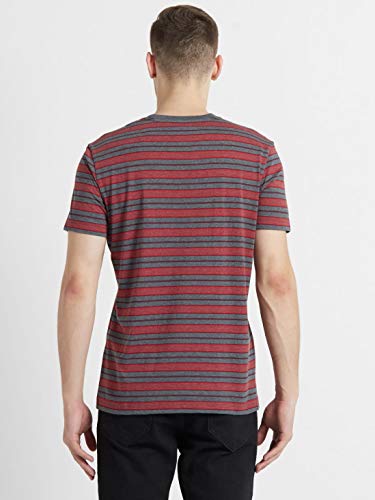 Image of Jockey 2717 Men's Super Combed Cotton Rich Striped Round Neck Half Sleeve Regular Fit T-Shirt