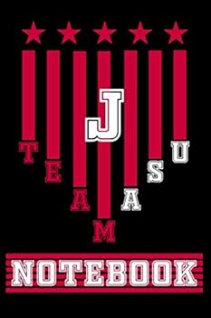 Paperback J: Cute Initial TEAM USA Letter: J College Ruled Notebook. Pretty Personalized Medium Lined Journal & Diary for Writing & Note Taking- USA FLAG Print Book