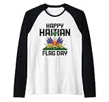 Photo Gallery buon giorno della bandiera haitiana haiti flag pride maglia con maniche raglan Photo Gallery buon giorno della bandiera haitiana haiti flag pride maglia con maniche raglan