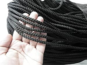 Black Rope | MULTIPURPISE | Cotton/Polyster Rope |8MM THIKNESS (30 M ETER)-image-36