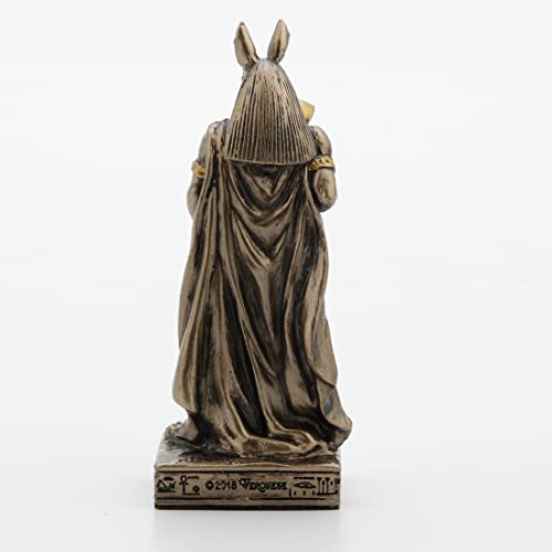 Figura Decorativa Anubis Dios de la Muerte Resina 8.6 cm miniatura 4
