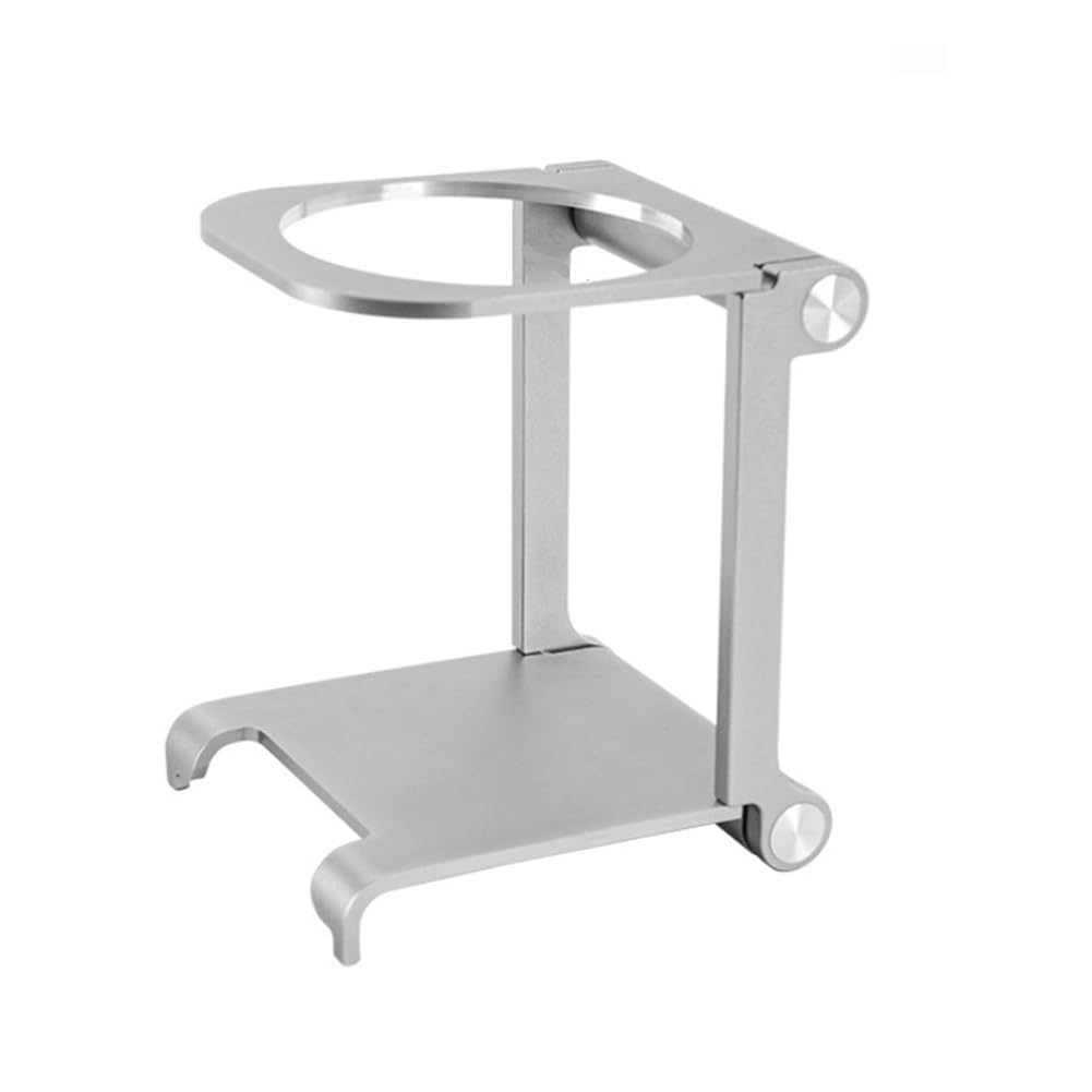 Porta goccia da caffè pieghevole in lega di alluminio, supporto per espresso, portatile, da viaggio, all'aperto, con attrezzi, supporto per macchina da caffè, 8 x 9,5 x 11 cm