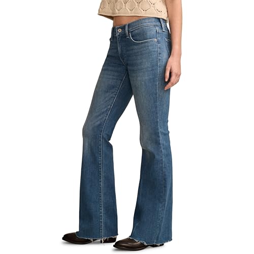 Image of Lucky Brand Women's Mid Rise Sweet Flare Jean