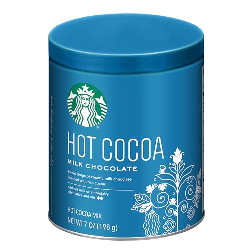 Starbucks Premium Hot Cocoa Mix, Milk Chocolate, 7 Ounce Tin (Pack of 1)