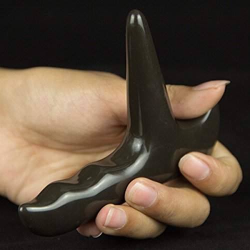 ROSENICE Acupuncture Massager Stone Needle Acupoint Massager for Acupuncture Point Guasha - Thumbnail 3