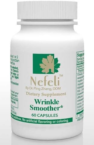 Nefeli Wrinkle Smoother, All Natural, 60 Capsules