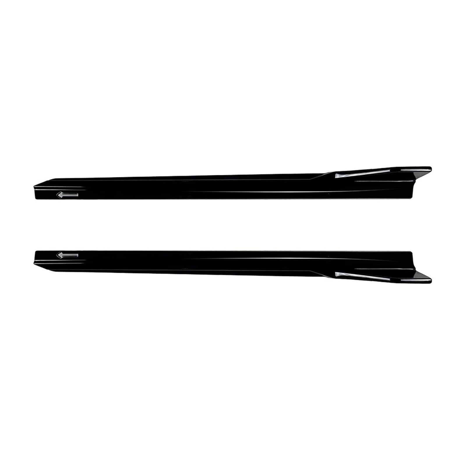Cubierta de falda divisoria gloss black de alta gama compatible con chasis X4 G02 y X3 4