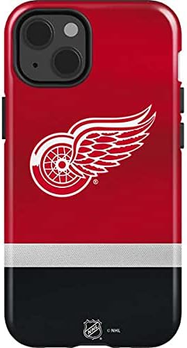 Skinit Impact Phone Case Compatible with iPhone 13 - Officially Licensed NHL Detroit Red Wings Jersey Design