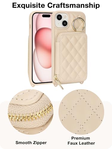 Étui iPhone 15 Plus avec fermeture éclair pour libérer vos poches - 3