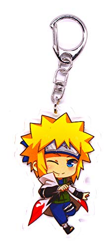 Preisvergleich Produktbild Unbekannt Naruto Schlüsselanhänger mit Chibi Figur (Namikaze Minato)