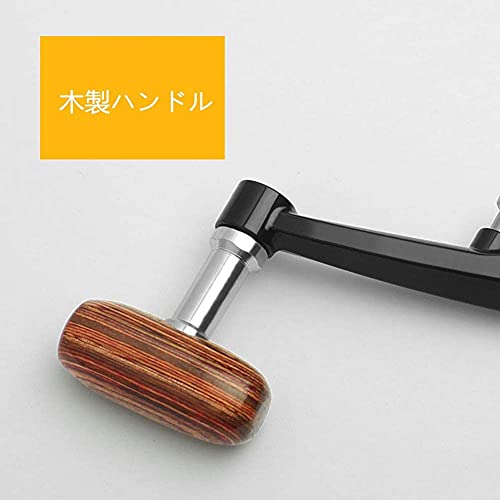 N-K Spinnrolle Griff Angelrolle Griffknopf Metall Kipphebel Holzklappknopf Ersatz Nützlich und praktisch – Bild 3