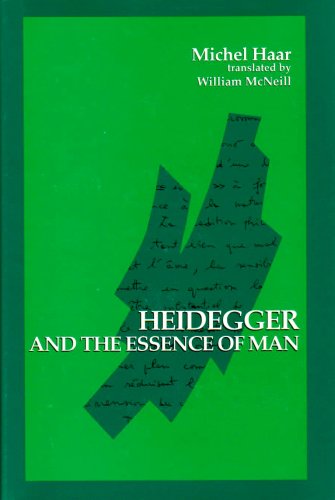 Image of Heidegger and the Essence of Man (SUNY series in Contemporary Continental Philosophy)