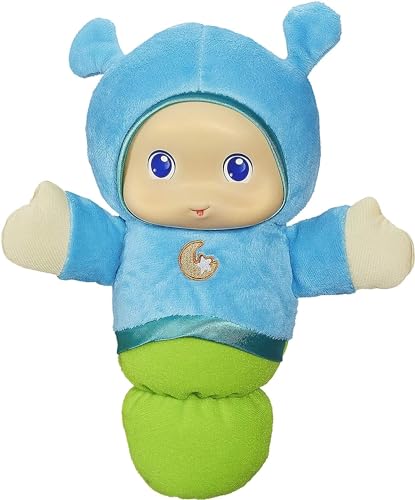 Image of Playskool Blue Glo Worm Stuffed Lullaby Toy for Babies with Soothing Melodies