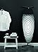 Brabantia Size D Ironing Board (53 x 18in) Heat Resistant Parking Zone, Black Frame, Non-Slip Feet, Suitable for Sit Down Ironing (Titan Oval)