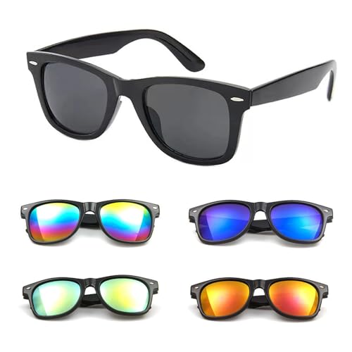 BSITSSS 5 Pares Gafas de Sol Polarizadas, Gafas de Sol Hombre Polarizadas, Gafas de Sol Mujer Polarizadas, Gafas Polarizadas para Golf Ciclismo Pesca Running Deporte Protección UV400