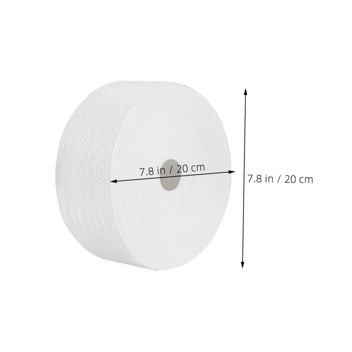 Healeved Soft Thickening Face Washcloth 1 Roll Cotton Face Towel for Daily Use Makeup Removal Facial Tissue