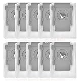 Gulongome 10er Pack Roomba Ersatz für iRobot Roomba i7 i7+ / S9 / S9+ / i3/ i3+ / i4 Staubsauger Staubbeutel,Staubbeutel-Absaugbeutel für iRobot Roomba Allen Clean Base