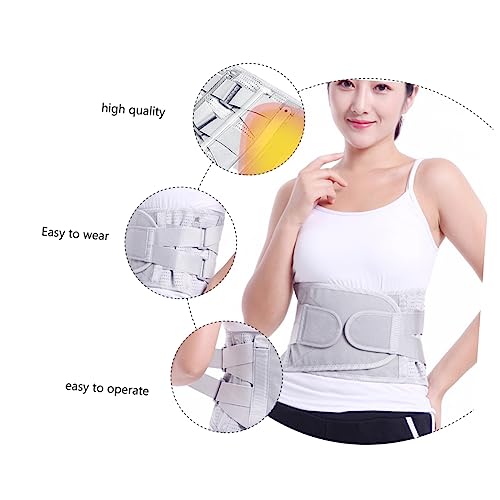 Faja Soporte Lumbar para Corrección de Postura Talla S Gris miniatura 3