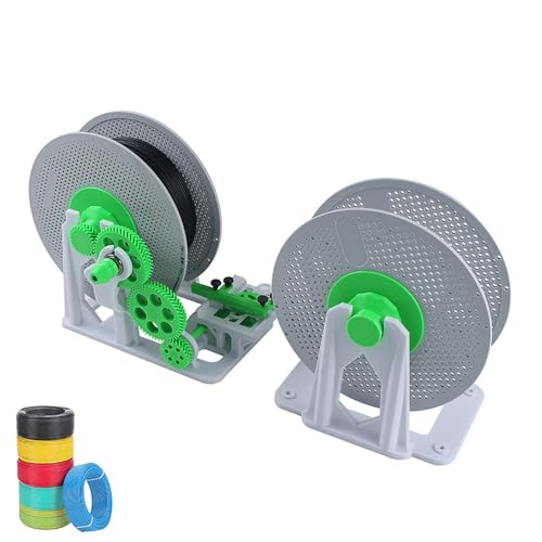 Respooler de filamento para impresora 3D para organizar el rincón de impresión en casa