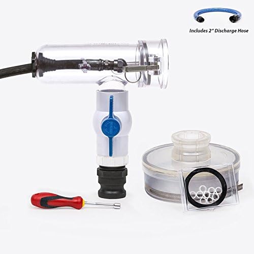 ZipDrain Jetter Starter Bundle – Controlled indoor clean & safe sewer & drain jetting from sinks, drains, sewer stacks or floor drains.