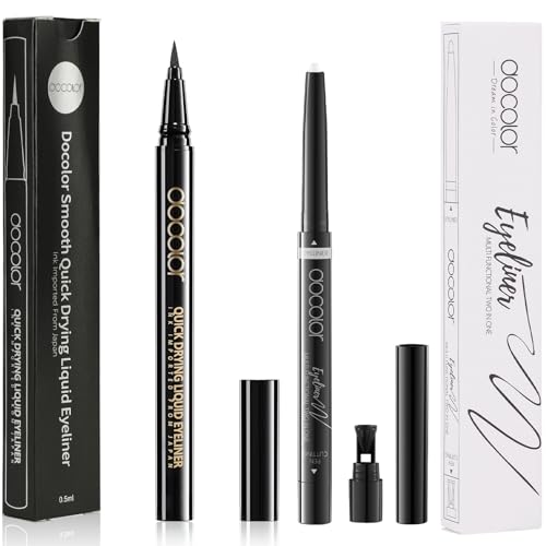 Docolor Delineador Líquido y Gel Waterproof 2 Piezas miniatura 1