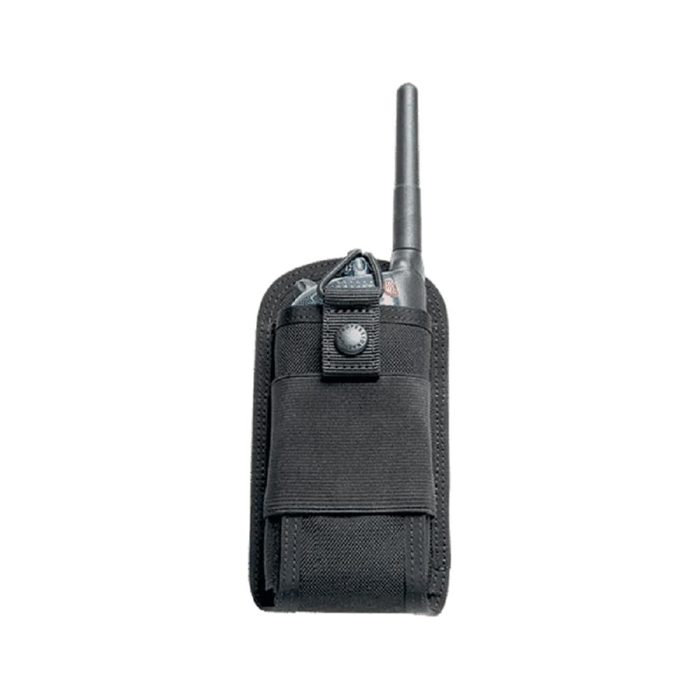 Porte Radio Red Label avec Système Molle - Noir