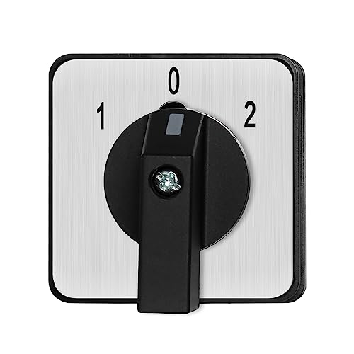 Interrupteur rotatif universal pour inverser la source d'alimentation des machines 63A - 3