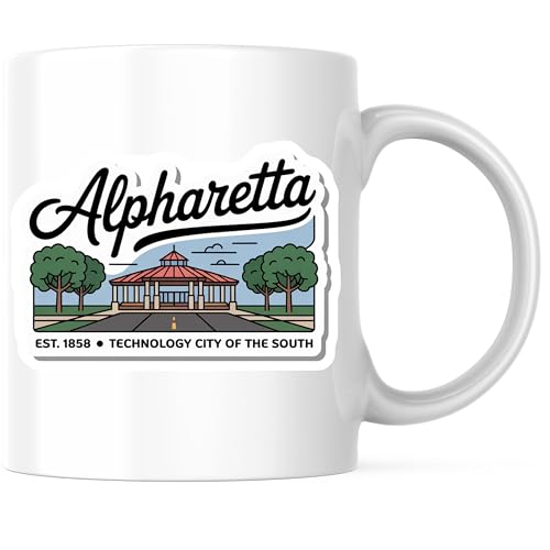 Bliss Monkey Co. Alpharetta Mug - Georgia Coffee Mug -